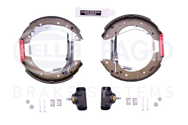 HELLA PAGID Комплект тормозных колодок 8DB 355 004-501